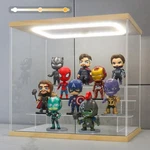 Clear Acrylic Display Case With Light 4 Tier Storage Box Assembly Dus... New. Price: $75.09.