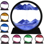 Rysnwsu 3D Dynamic Sand Art Liquid Motion, Moving Picture Round Glas... New. Price: $20.62.
