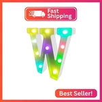 Enshui Colorful Up Letters Marquee Lights, Led With New. Price: $21.05.
