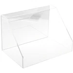 Plymor Clear Acrylic Slanted Front Case W/ No Base (mirrored), 12"W X 8"D 8"H New. Price: $97.28.