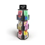 The Display Store 3-TIER Black Wooden Rotating Greeting Card Stand... New. Price: $78.91.
