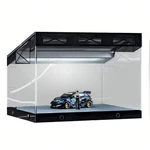 Scenpoch 1/64 Diecast Car Display - Clear Acrylic Showcase With Black New. Price: $42.86.