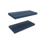 Wall Mounted Walnut Engineered Wood Floating Shelves For Room Storage Display New. Price: $108.57.