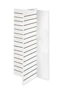 Sswbasics 4-PANEL White Slatwall Tower New. Price: $820.95.