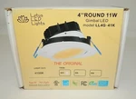 Lotus Led 11.4W Round Gimbal Recessed Downlight White LL4G-41K-WH Open. Price: $51.96.