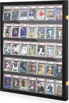 Uv-protected 35 Baseball Card Display Case Lockable Wall Cabinet New. Price: $72.99.