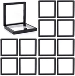 Framendino, 20 Pack Black 3D Floating Display Case Challenge Coin 3.5X3.5X New. Price: $26.95.
