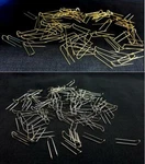 Jewelry Display U-pins Pad Silver Or Gold 100/1000 Pcs New. Price: $24.00.