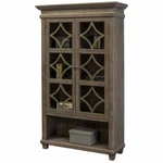 Martin Furniture Carson Glass Display Cabinet Weathered Dove New. Price: $1043.72.