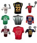 Inflatable Jersey Display Case, Wall-mount Frame Hanger For Football, Basebal... New. Price: $43.01.
