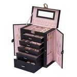 6 Tier Jewelry Box, Case 5 Drawers, Large Storage Capacity, With... New. Price: $64.59.