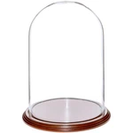 Plymor 8" X 12" Glass Display Dome Cloche (walnut Veneer Base) New. Price: $173.34.