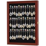 36 Souvenir Tea Spoon Display Case Rack Wall Mountable Cabinet Frame With Loc... New. Price: $85.85.