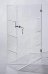 4 Tier Transparent Acrylic Display Case With Lock,clear Show For Collect... New. Price: $172.25.