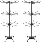 3 Tier Spinner Display Rack Retail Stand Metal Rotating Black New. Price: $41.16.