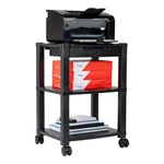 Mind Reader Rolling Printer Cart, Utility Stand, Desk Storage, Off New. Price: $39.75.