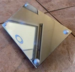 Oakley Sunglasses Store Display Mirror Hanging Logo Case Metal X Y2K Used. Price: $59.95.