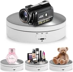 Foleto Rotating Display Stand, 360 Degree Motorized Turntable New. Price: $17.23.