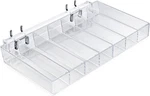 Azar Displays 225567 10" X 1.5" 7.5" 7-COMPARTMENT Nail Polish Tray (2 New. Price: $29.95.