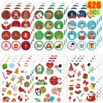 Imishm 426PCS Christmas Stickers Unique Designs Removable Sticker... New. Price: $11.79.