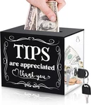 Acrylic Suggestion Box With Slot And Lock - Tip Jar For Bartenders, 1PCS, New. Price: $28.02.