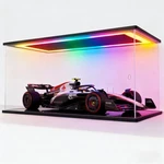 Sheenory Clear Acrylic Display With Rgb Led Lights, Dustproof Showcase D... New. Price: $140.18.