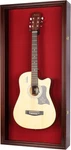 Guitar Display Case Large Mahogany Red Wood Gibson Fender Taylor Martin Cabinet New. Price: $350.69.