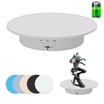 Jayegt Motorized Rotating Display Stand, 7.87INCH /17.6LBS Load, 360 White New. Price: $38.19.