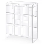 Clear Acrylic Tube Rack With 9 Compartment And 4 Pull Out Trays Large Ho... New. Price: $82.91.
