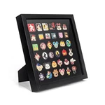 Enamel Pin Display Frame, 11X11 Shadow Box For Wall And Tabletop Di... Fast Ship New. Price: $35.99.