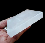 Xl Selenite Crystal Plate "charging" Block Tile Square Reiki Healing Energ New. Price: $21.98.