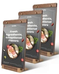 Acrylic Sign Holder 8.5 X 11 With Walnut Wood Base, Clear Plastic Commercial ... New. Price: $47.57.