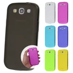 Tpu Case Samsung S3 / Neo Silicone Sleeve Cover Matt Transparent Dust Protection Neu. Price: $9.42.