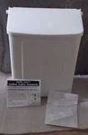 Safe-use IMP1102 Sanitary Napkin Receptable Wall Mount White New. Price: $29.98.