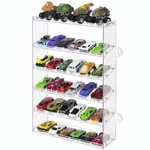 Kislane Transparent Acrylic Display Case For Hot Wheels & Matchbox Cars, 6 Ti... New. Price: $39.26.