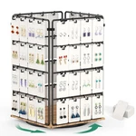 Keimixjia 360 Rotating Earring Display Stands For Rustic Brown New. Price: $38.11.