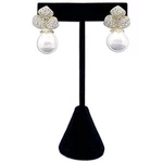 Thedisplayguys 4-3/4" T-bar Jewelry Tower Black Velvet Earrings New. Price: $21.80.