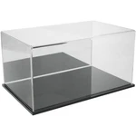 Plymor Clear Acrylic Display Case With Black Base (mirror Back), 16" X 10" 8" New. Price: $216.71.