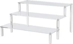 Bycy Clear Acrylic Display Stand Shelf, 3 Tier Desserts New. Price: $20.59.