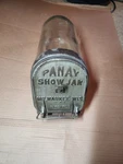 Antique American Panay Horizontal Show Jar Store Display Case Candy With Glass Used. Price: $245.95.