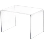 Plymor Clear Acrylic Rectangular Display Riser, 3" H X 4.5" New. Price: $14.17.