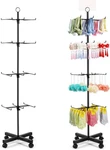 Retail Display Stand Rotating 4 Tier Spinning Black New. Price: $55.69.