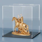 Acrylic Box With Matt Black Base, Simple Self-assembly Clear Display ... New. Price: $36.94.