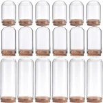 Sunnyclue 12PCS Cloche Bell Jar Display Case Glass Dome With Clear New. Price: $14.44.