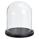 Patikil 7.3X5.9 Clear Cloche Glass Dome Bell Jar Display Case Tabletop New. Price: $66.32.
