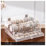 Lolalet Acrylic Bracelet Organizer Box, Clear Jewelry Display Holder For Bang... New. Price: $55.47.