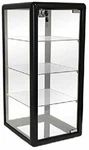 Only Hangers Elegant Black Vertical Display Counter Top Showcase Used. Price: $208.89.