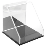 Plymor Clear Acrylic Slant Front Case W/ Black Base Mirror Back, 10" X New. Price: $155.52.