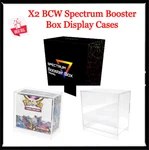 X2 Bcw Spectrum Booster Box Display Clear Case Uv Safe For Pokemon Collections New. Price: $59.49.