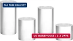 Qwork Acrylic Display Risers 4-PACK Solid Clear Cylinder Stand Holder For Jewe New. Price: $32.32.